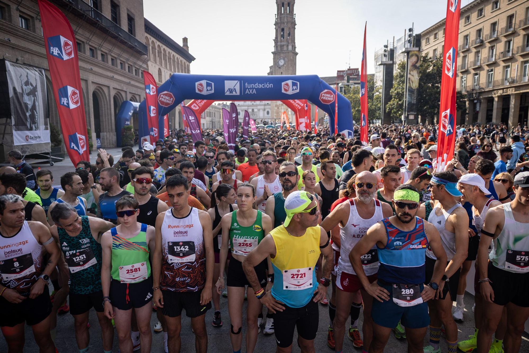 En imágenes | La carrera Ponle Freno sca a la calle a miles de personas en Zaragoza