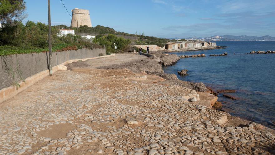 Finaliza primera fase de recuperación de la única plaza salinera de Baleares