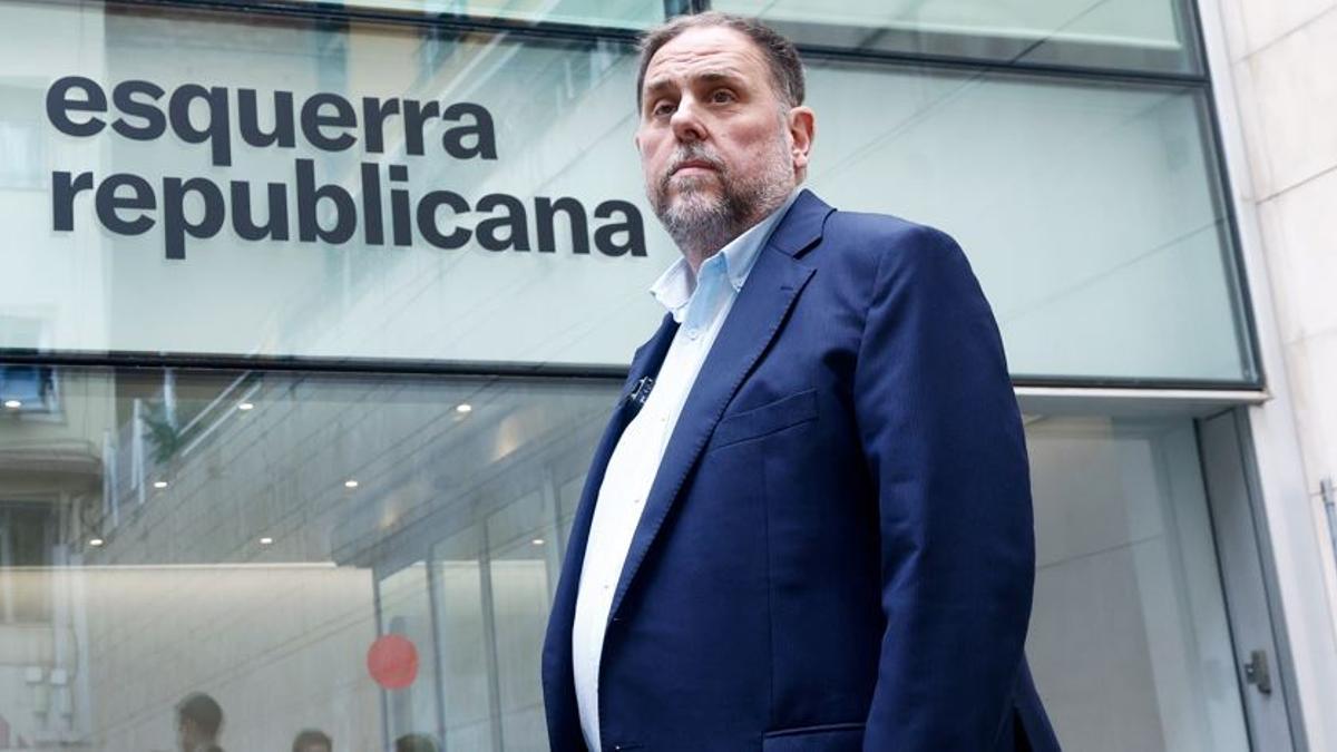 El president d’ERC, Oriol Junqueras