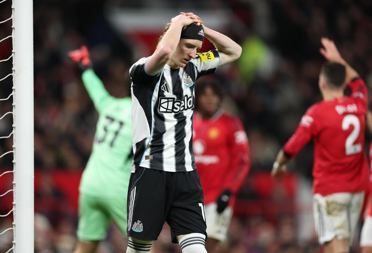 Gordon se lamenta por una acción fallada