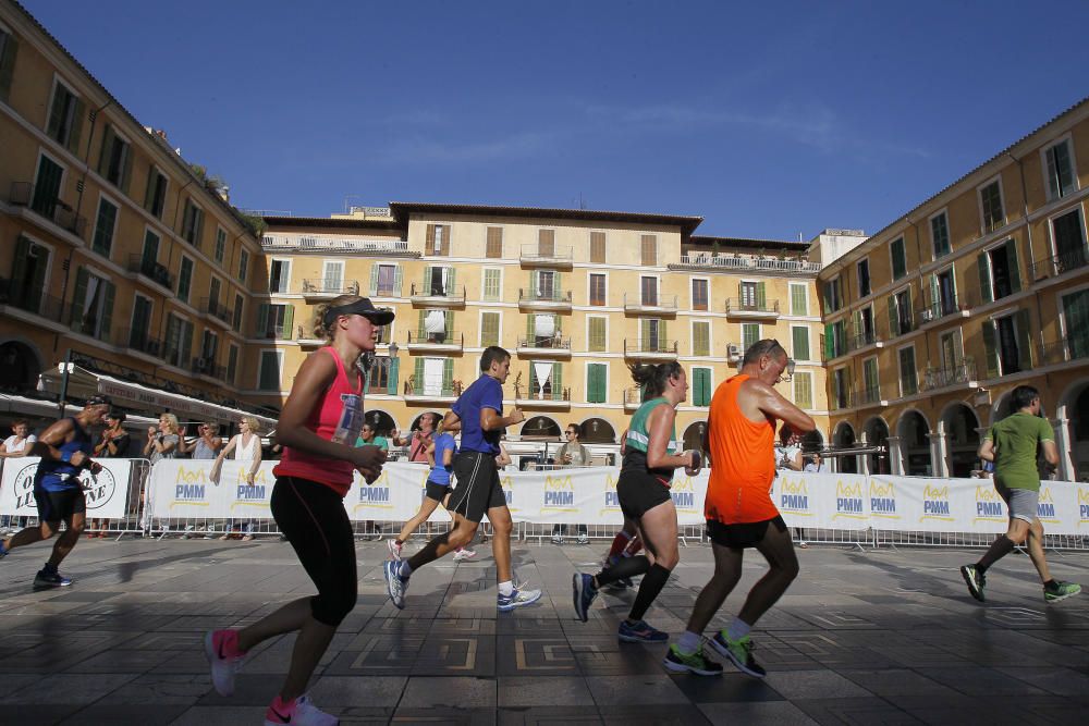 Unos 10.000 participantes en la Palma Marathon