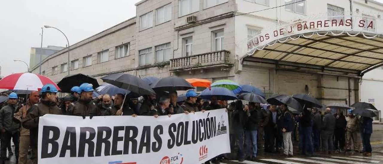 Los trabajadores de Barreras paran // Alba Villar