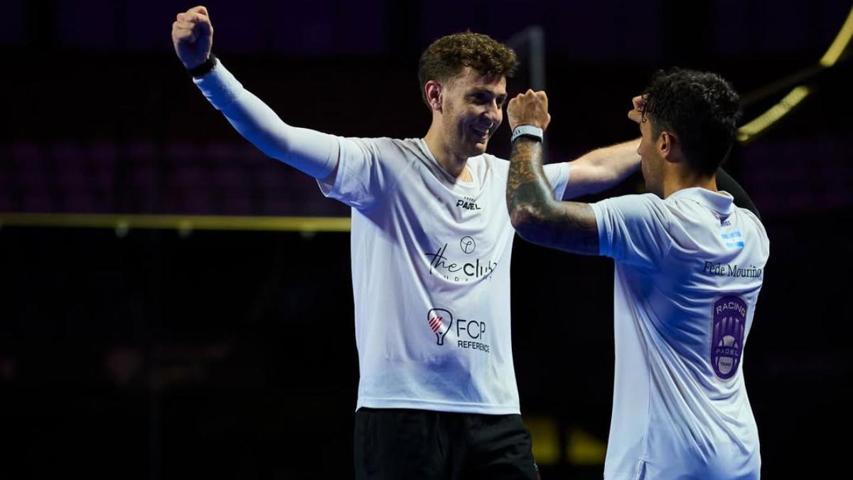 Marc Quílez y Fede Moriño celebran el pase a octavos de final en Asunción