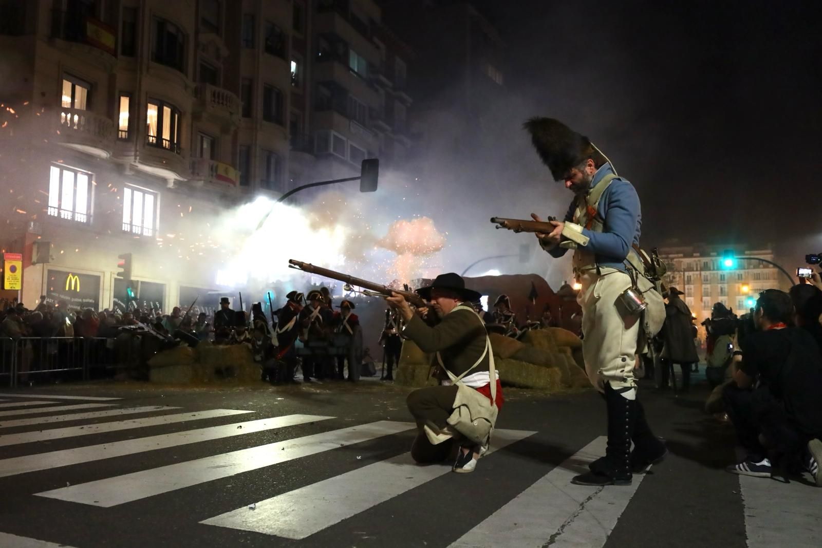 Zaragoza se engalana para recrear los Sitios de 1808