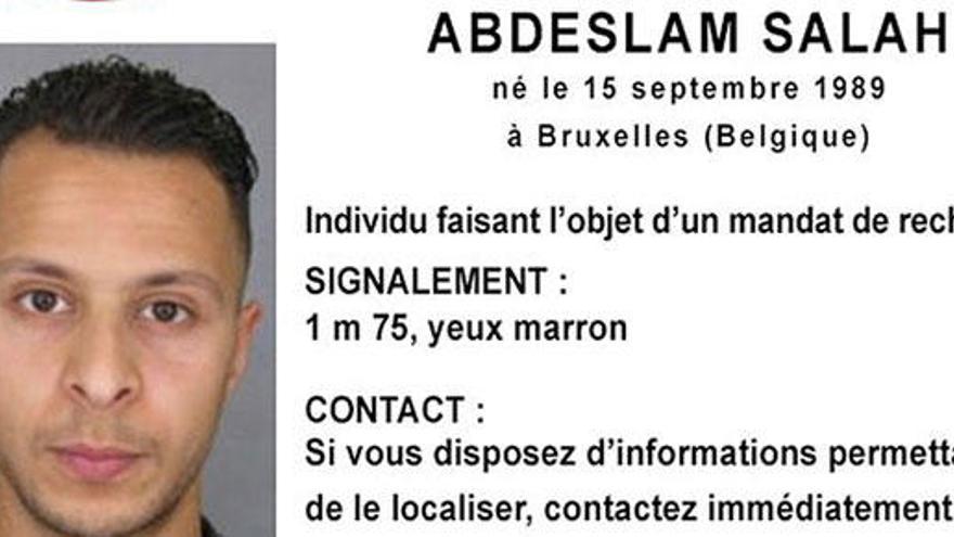 Abdeslam Salah, sospechoso huido de los atentados del 13-N