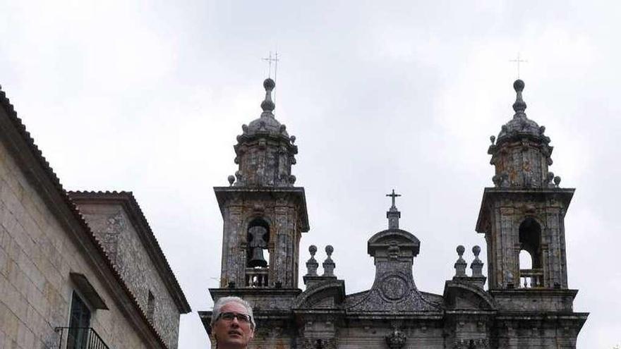 Turistas en el Monasterio de San Xoán. // Gustavo Santos