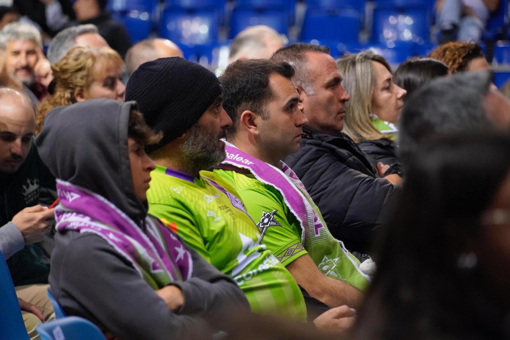 La afición también vivió el triunfo del Palma Futsal en Son Moix