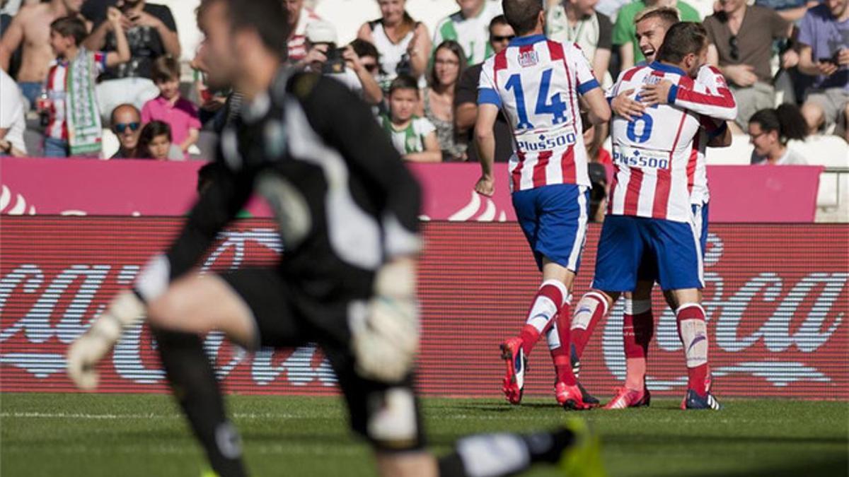 El Atlético, sin piedad ante el Córdoba