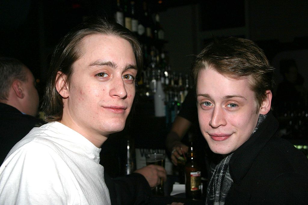 Kieran y Macaulay Culkin en la adolescencia