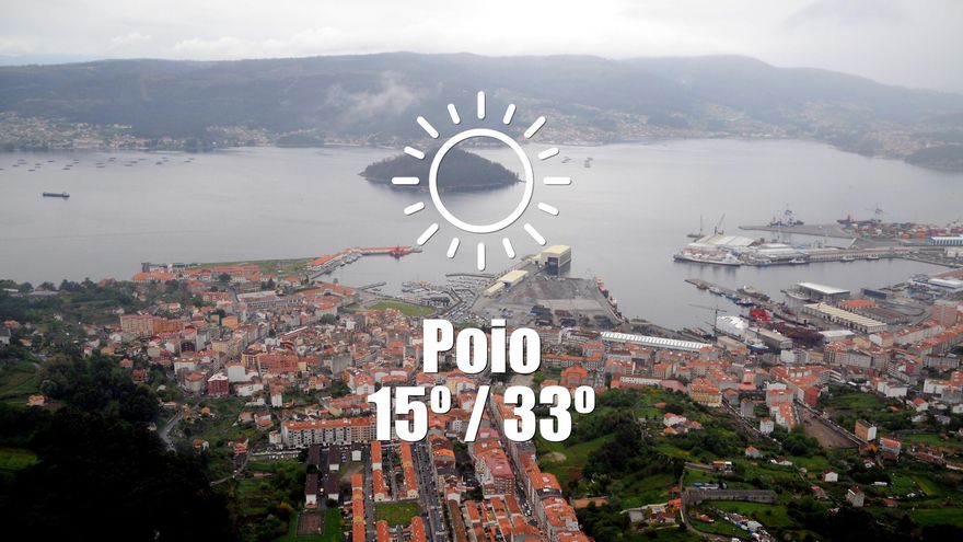 El tiempo en Poio: previsión meteorológica para hoy, martes 8 de julio