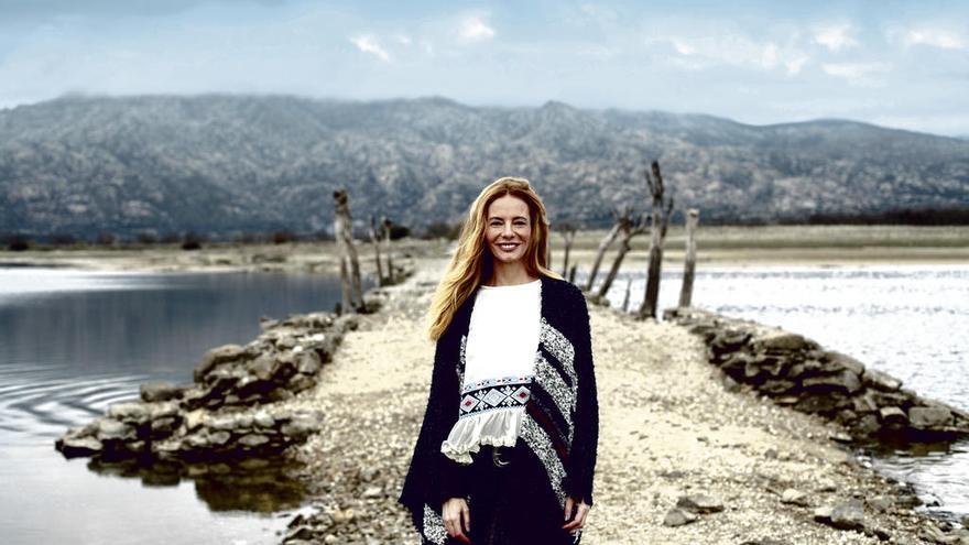 Paula Vázquez, en la Patagonia.