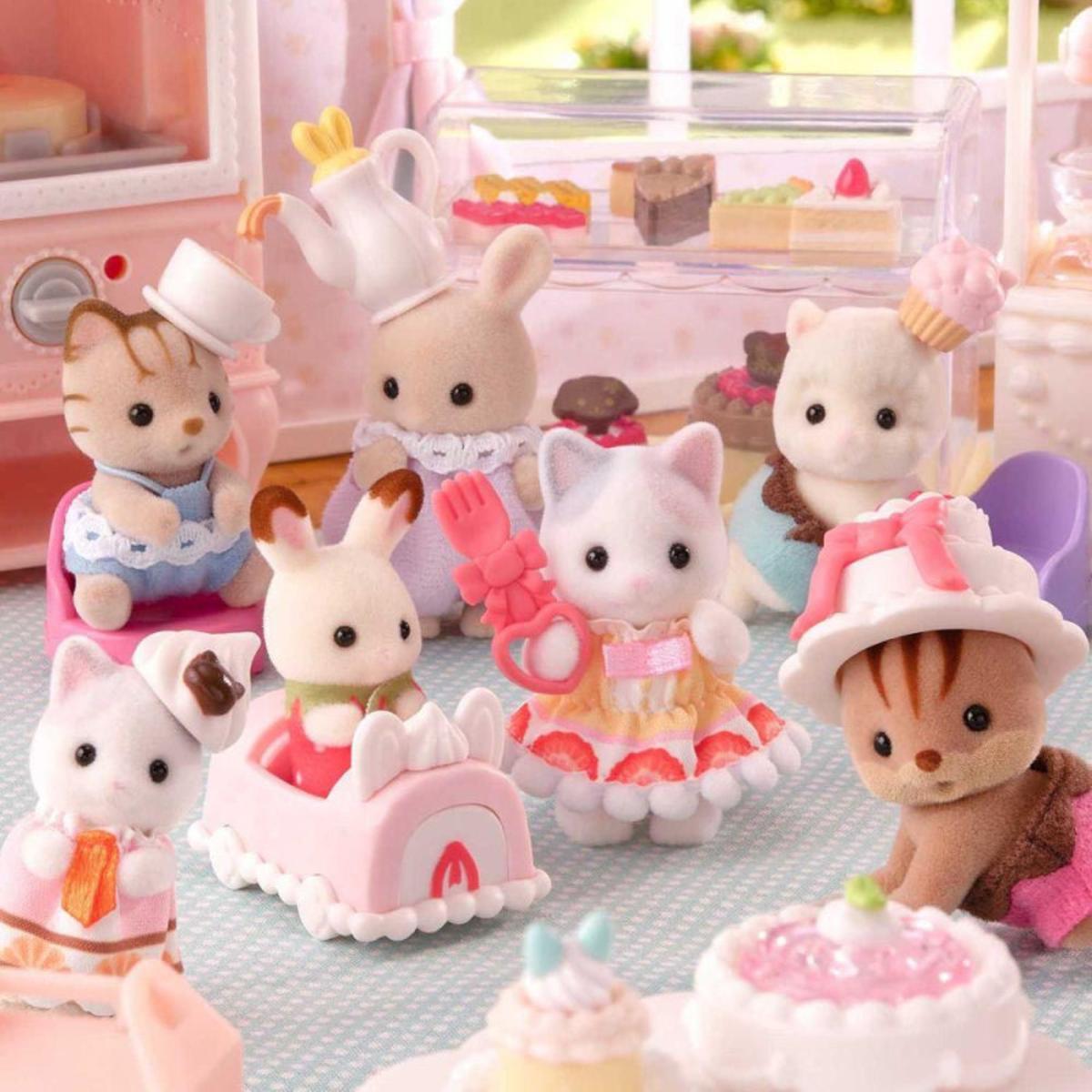 Sylvanians con forma de diferentes animales