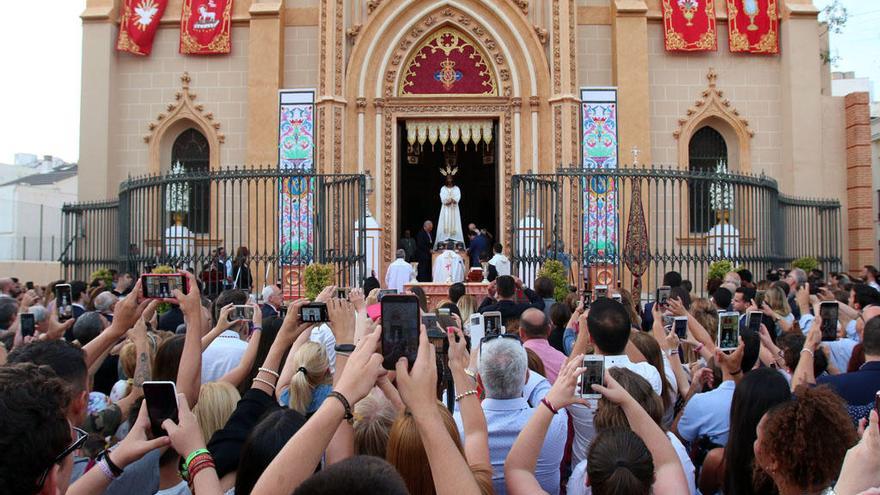 Imagen de la despedida de Jesús Cautivo, el pasado 26 de mayo.