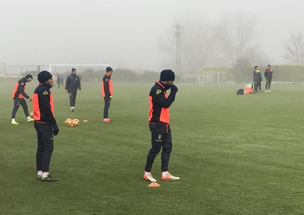 Entrenamiento de la UD Las Palmas