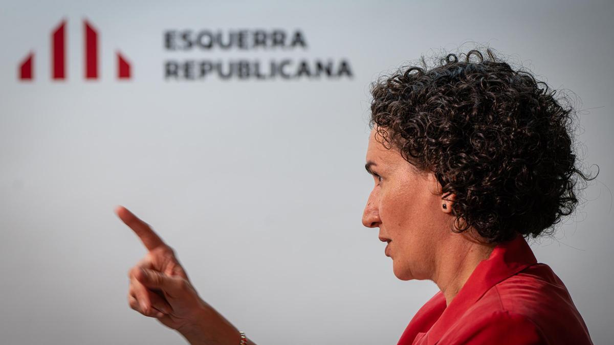 La secretaria general de ERC, Marta Rovira.