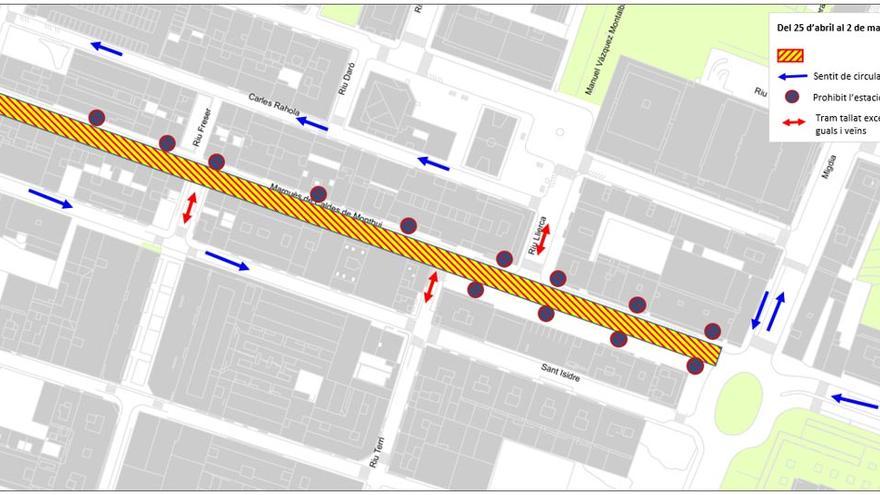 Girona asfalta a partir d&#039;aquest diumenge la carretera Barcelona i el carrer Caldes de Montbui