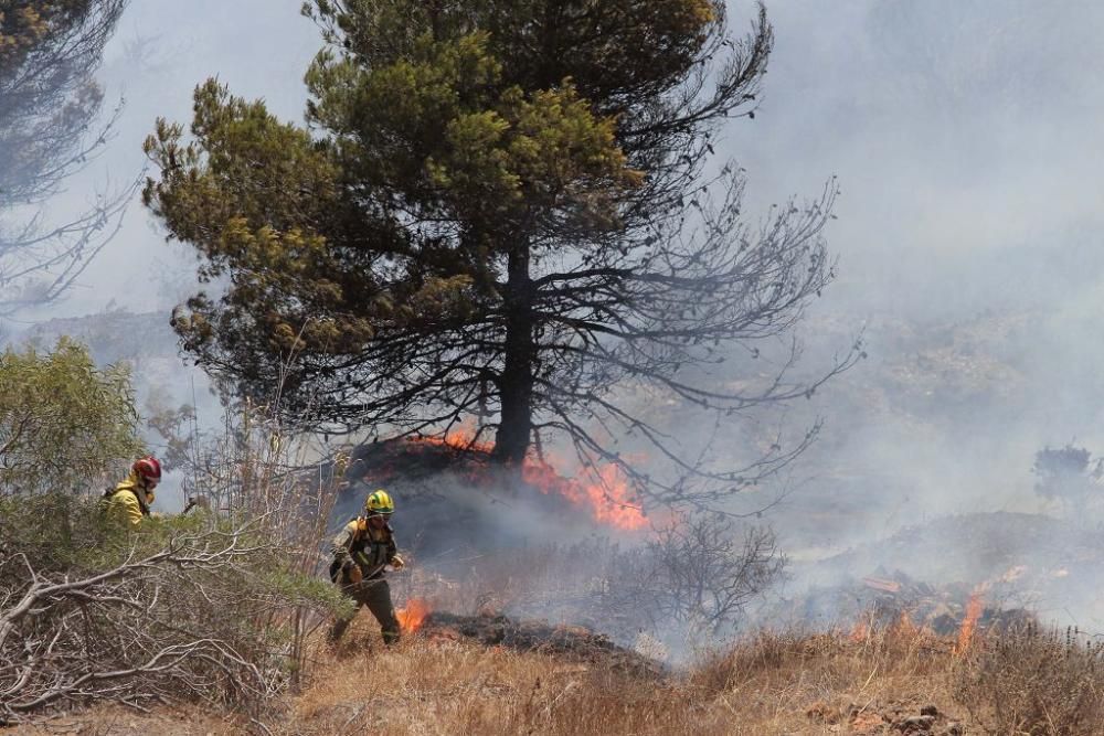 Incendio en Portman