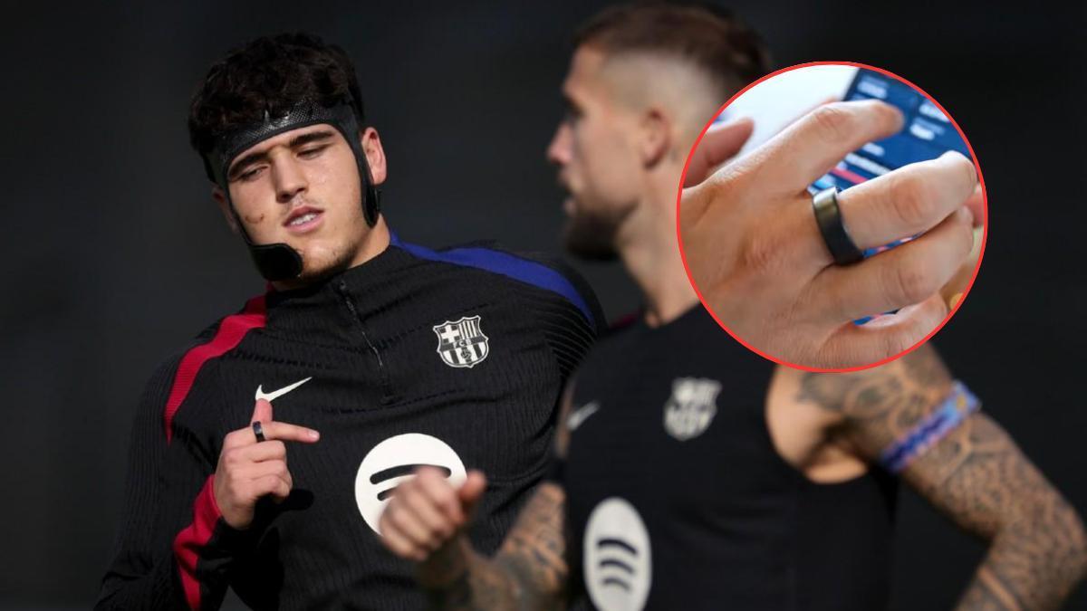 El anillo que lleva los jugadores del FC Barcelona
