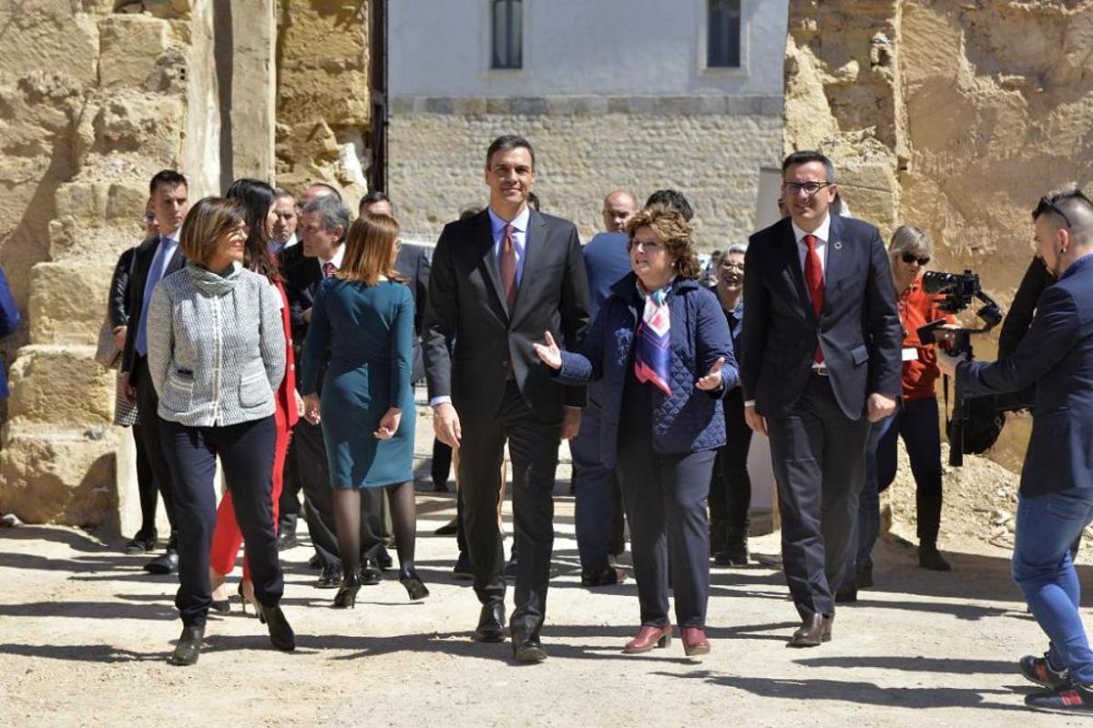 Visita de Pedro Sánchez en Cartagena