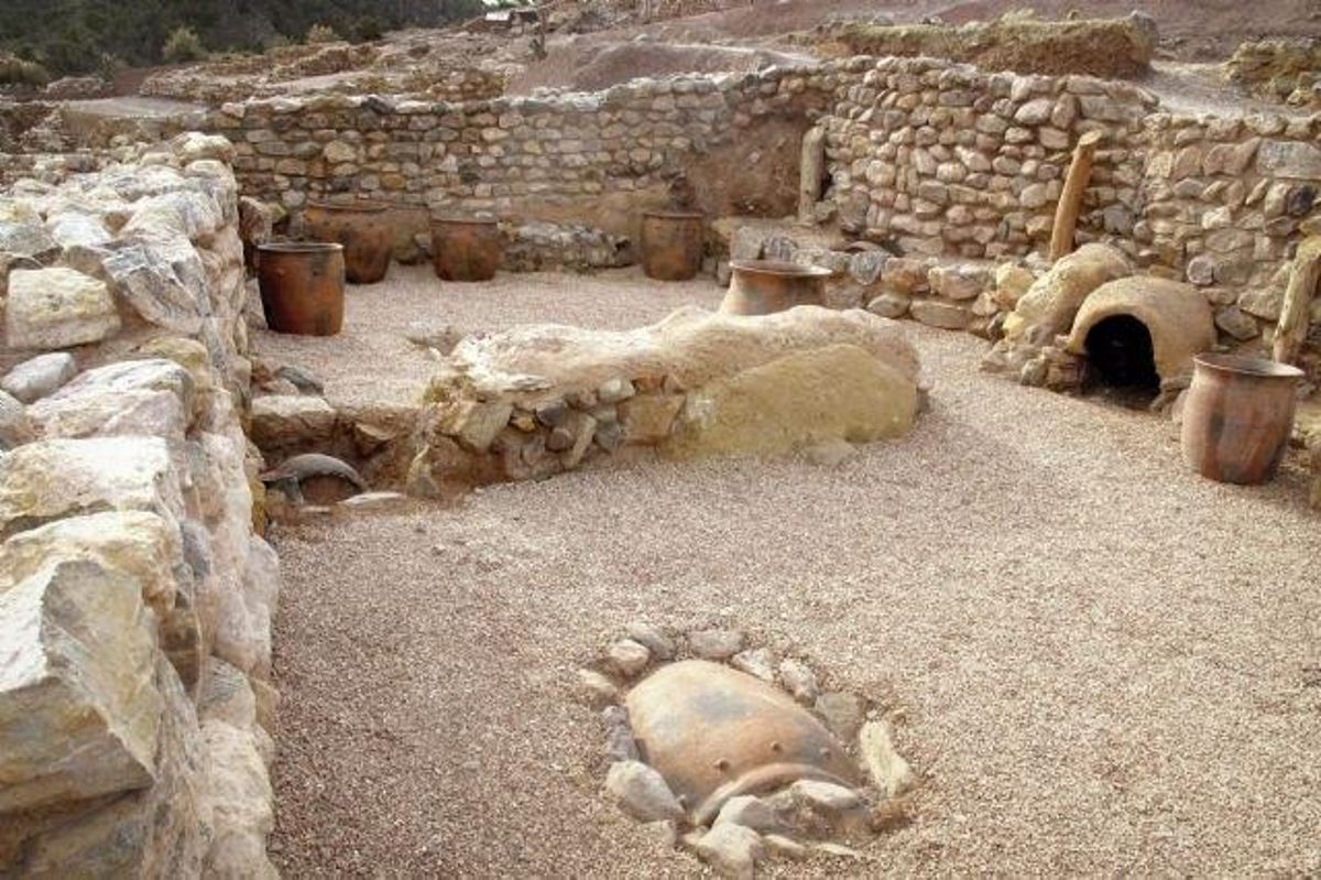 Yacimiento argárico de La Bastida
