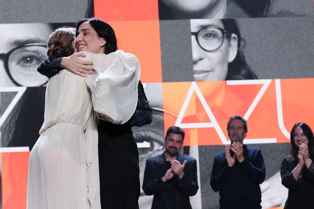 La gala de entrega del Premio Málaga Talent a la directora Alauda Ruiz de Azúa, en imágenes