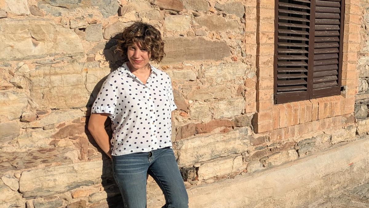 Silvia Caballol, a casa seva, a Súria