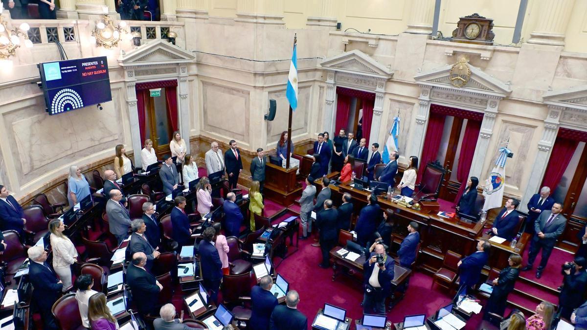 El Senado argentino aprueba la reforma laboral de Milei