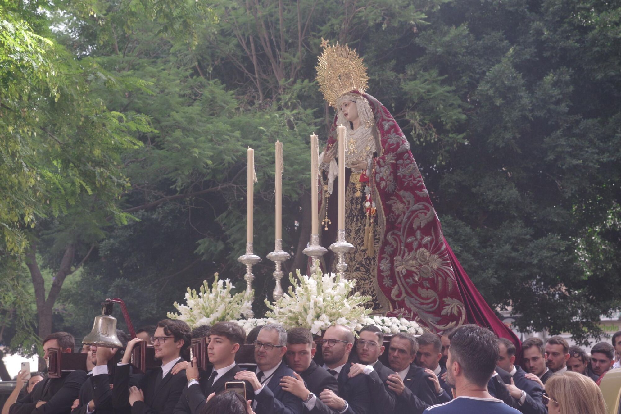 Rosario de la Virgen Mediadora el 12 de octubre de 2025