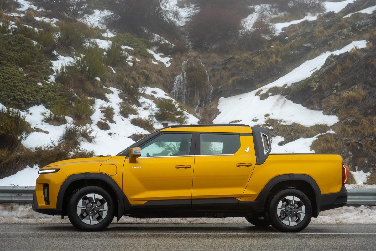 La comodidad es uno de los aspectos destacados de esta nueva KGM Musso