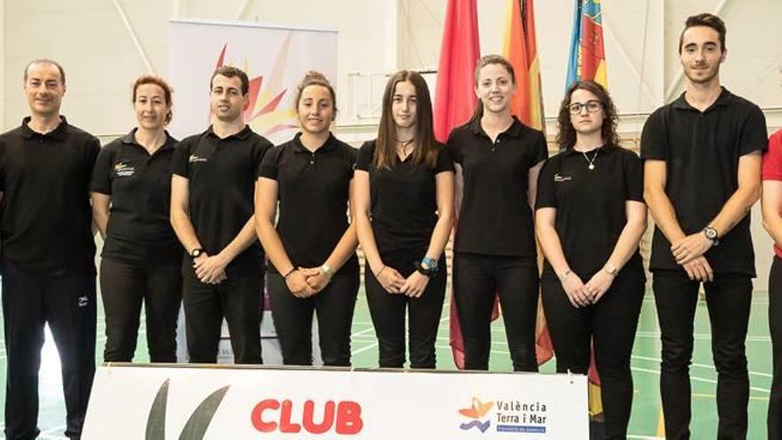 Árbitros setabenses en el Campeonato de España sub-17, celebrado en Xàtiva.