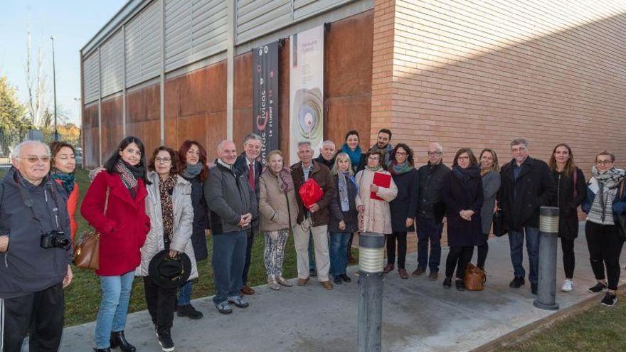 Alemania y Grecia conocen un innovador proyecto en Zaragoza para los mayores