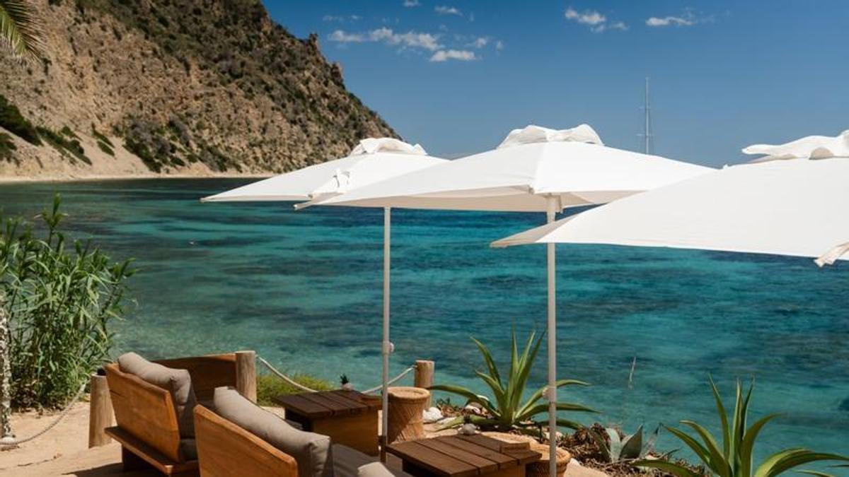 Las vistas al Mediterráneo desde Amante Ibiza.