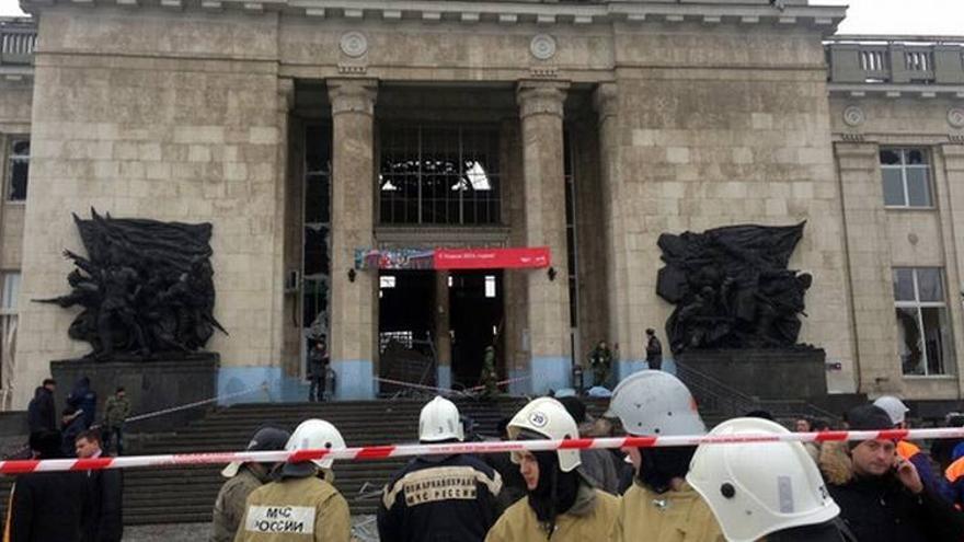 Una terrorista suicida causa al menos 15 muertos en una estación de tren de Volgogrado