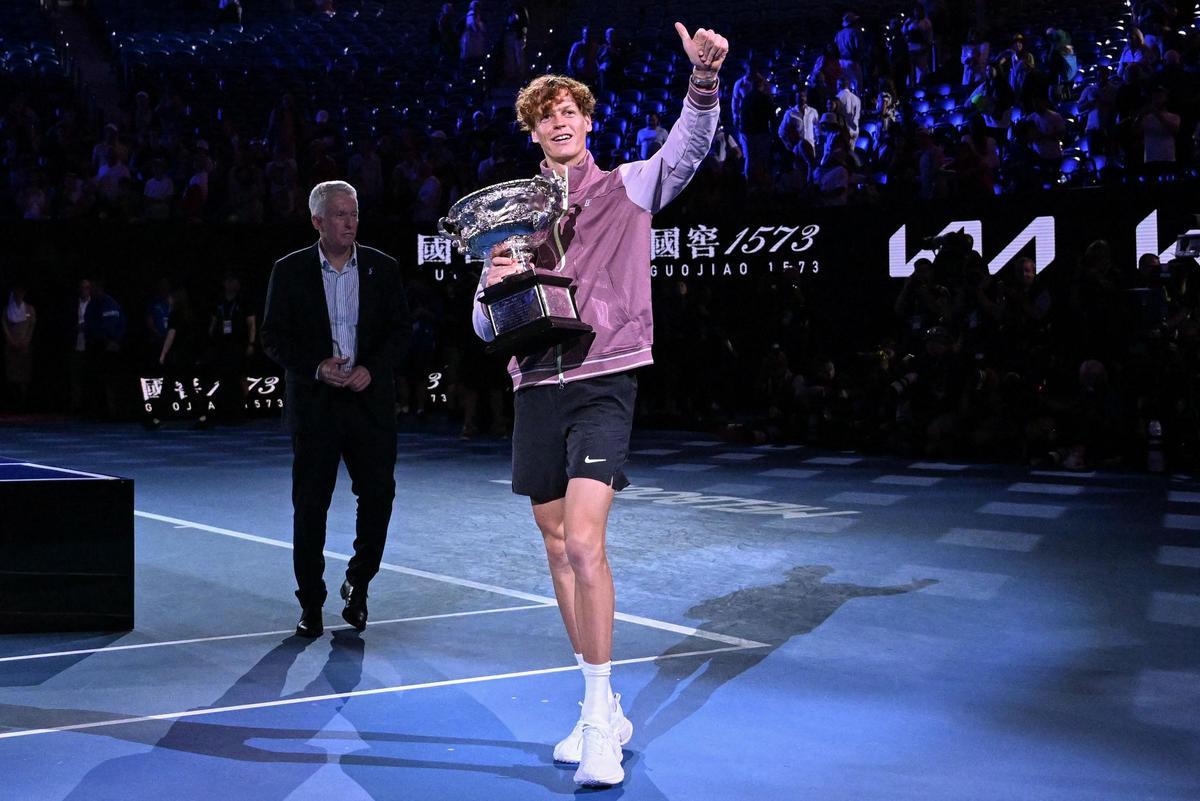 Jannik Sinner derrotar a Daniil Medvedev en la final del Abierto de Australia