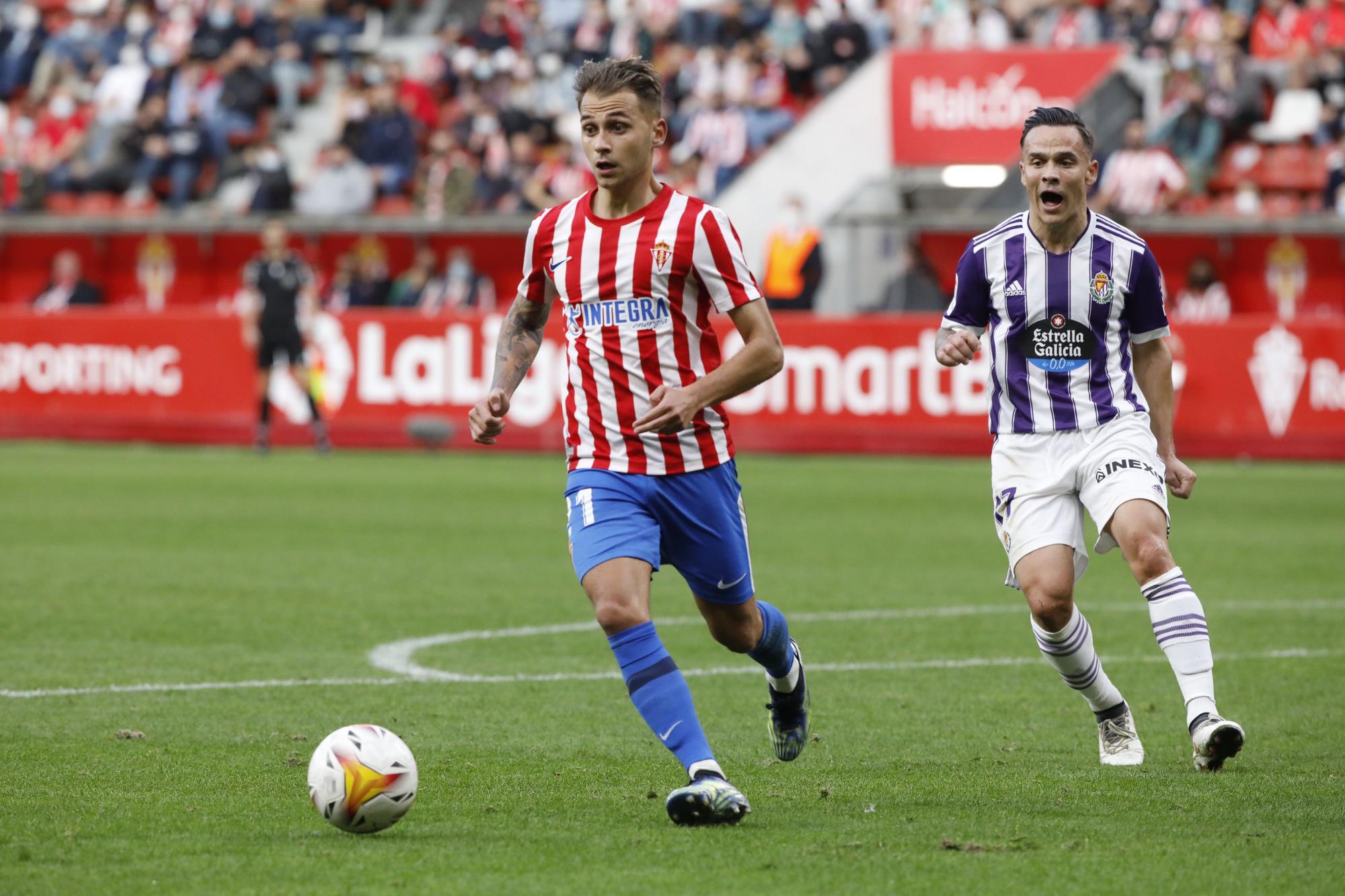 Sporting - Valladolid, en imágenes