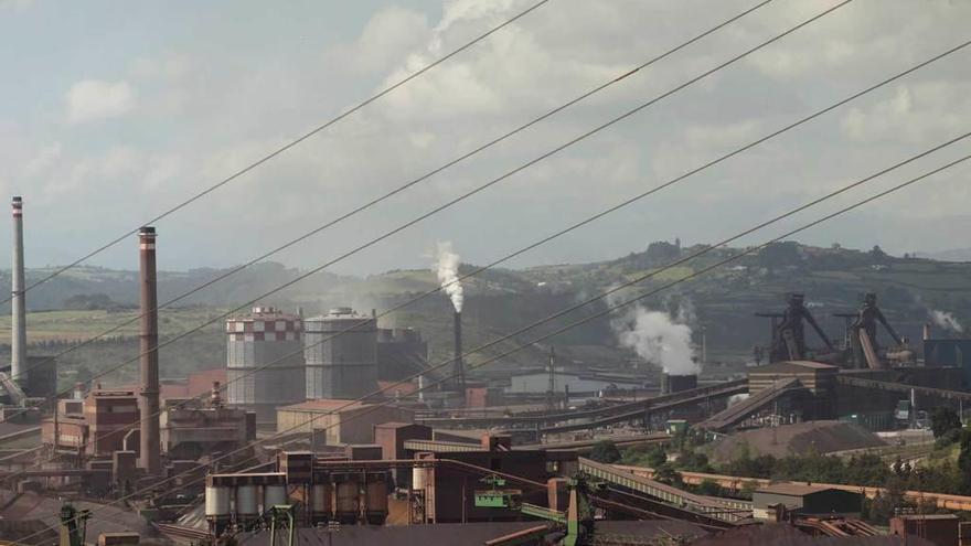 La factoría siderúrgica de Arcelor-Mittal en Gijón.