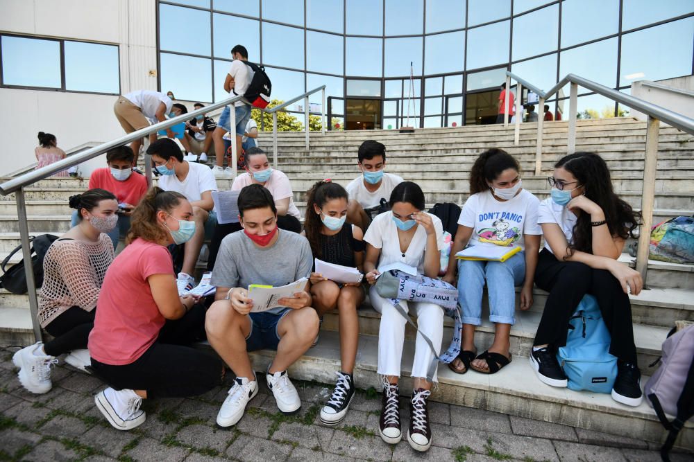 ABAU 2020 en Pontevedra: nuevos espacios para exámenes, distancias y mascarillas