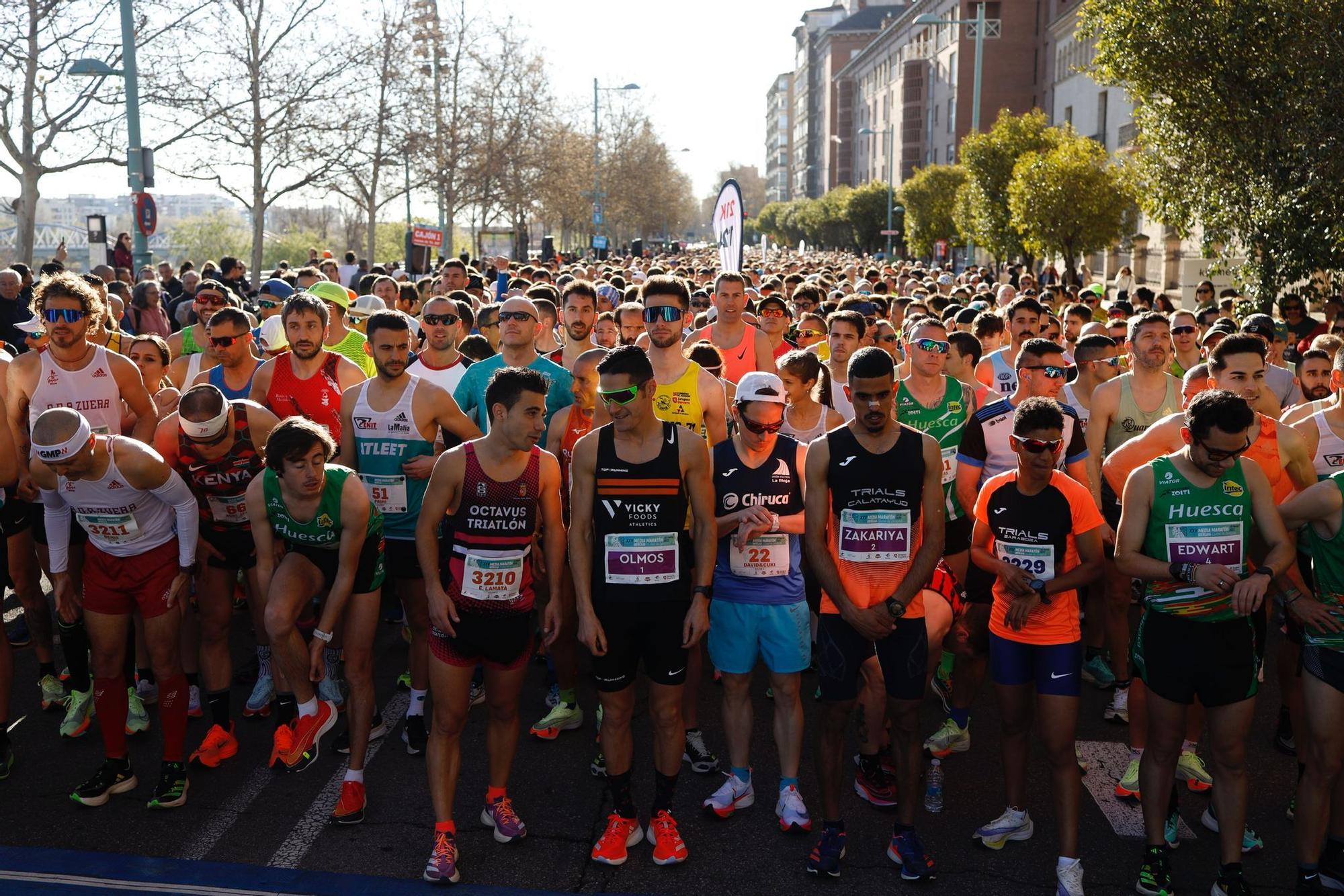 La Media Maratón de Zaragoza luce en las calles sus 25 años