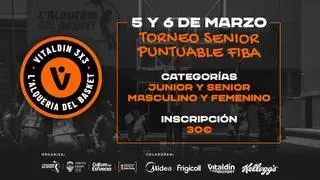 Llega a L' Alqueria el torneo 3x3 Vitaldin puntuable para FIBA