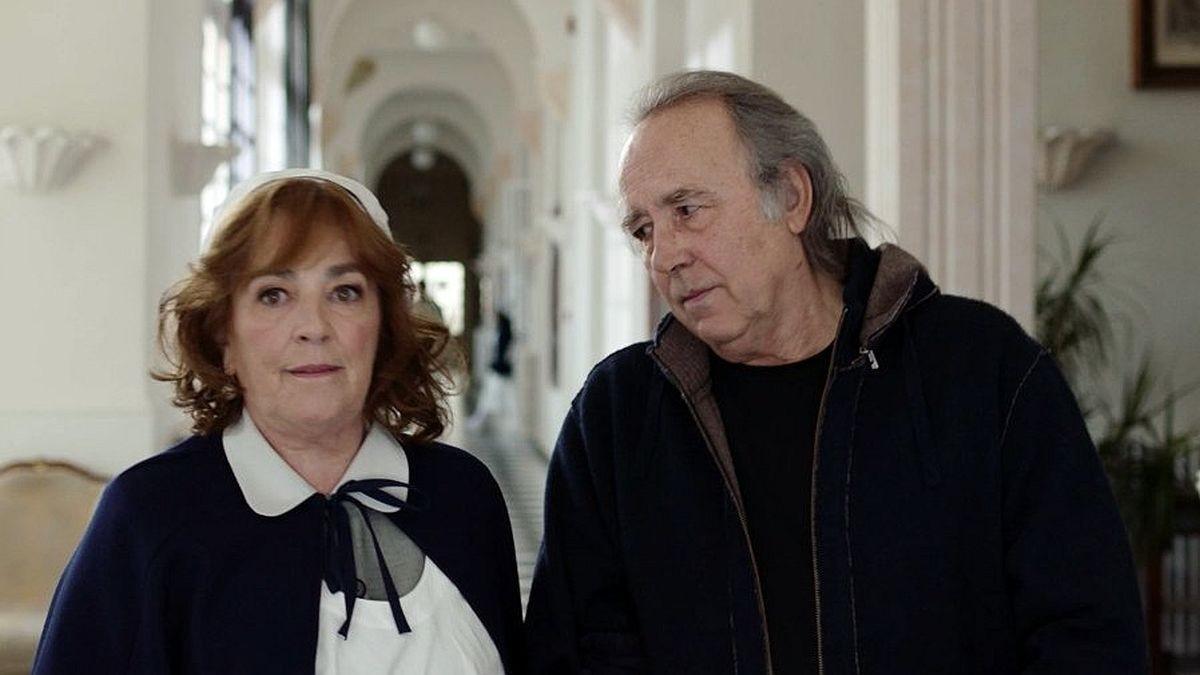 Carmen Maura y Joan Manuel Serrat, en el anuncio de Campofrio