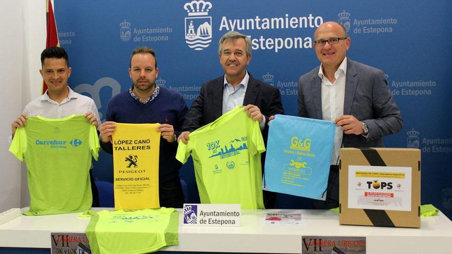 Presentación de la carrera urbana de Estepona.