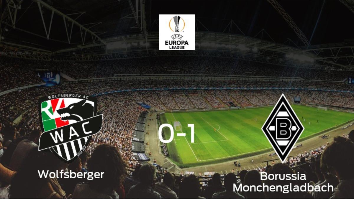 El Borussia Monchengladbach se impone al Wolfsberger AC y consigue los tres puntos (0-1)