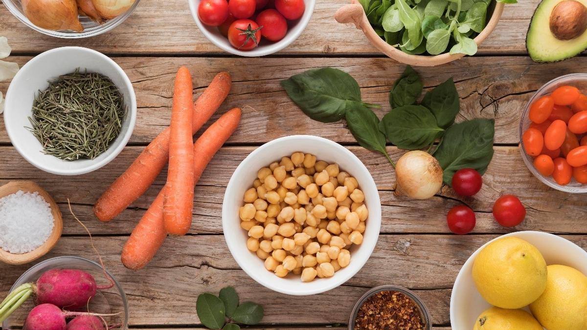 Una dieta de proteïnes vegetals i fibra.