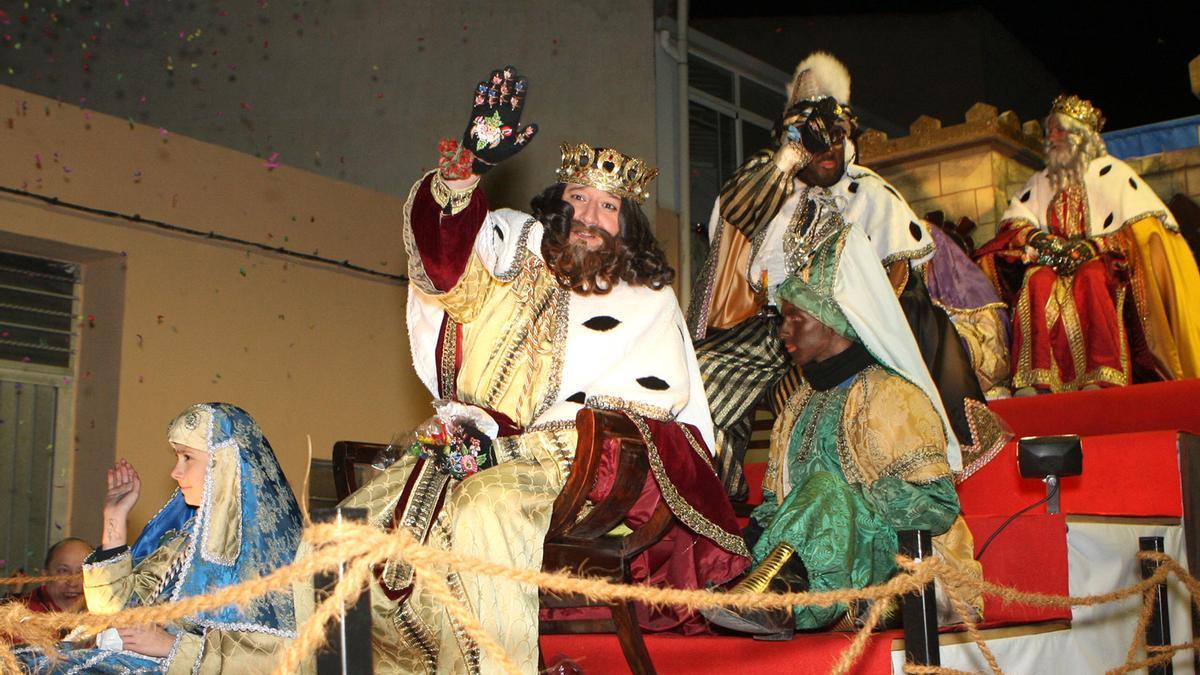 Una imagen de la Cabalgata de SS.MM. los Reyes Magos de Oriente en Cañada.