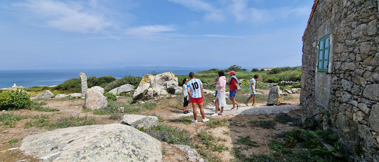 Una visita reciente a la isla de Sálvora.