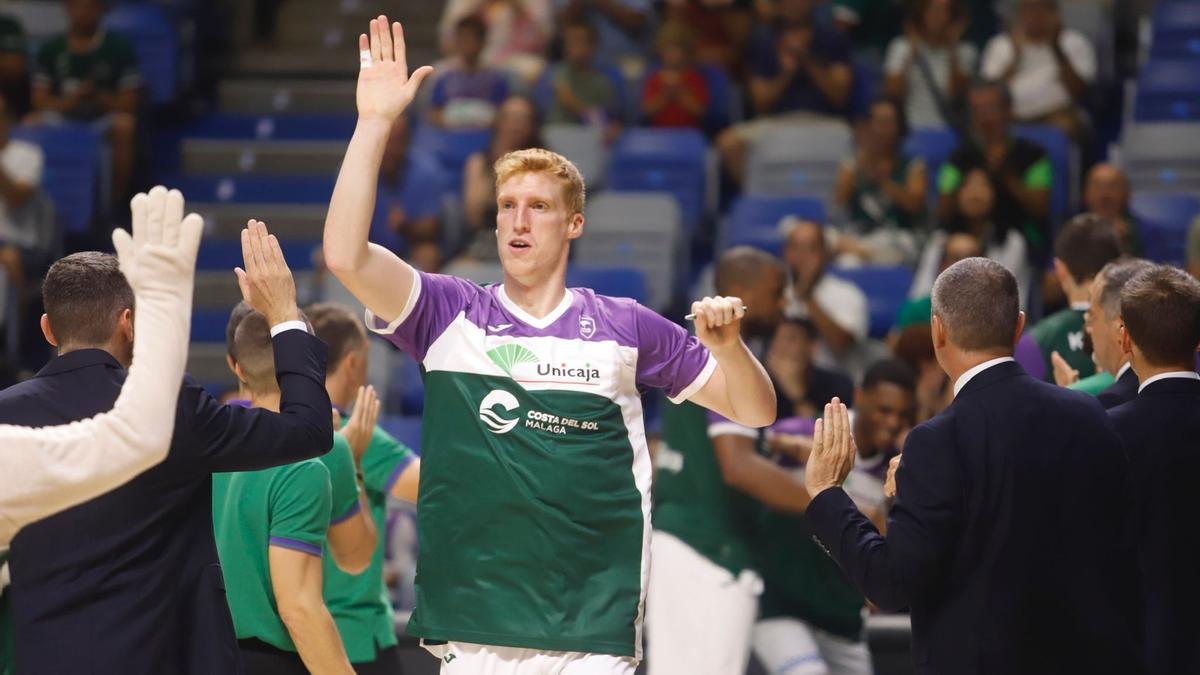 Alberto Díaz recibió un caluroso aplauso en el partido frente al Den Bosch.