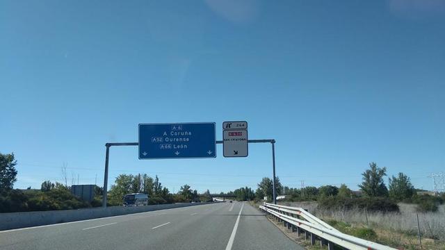 Autovías a su paso por Benavente y comarca. / E. P.