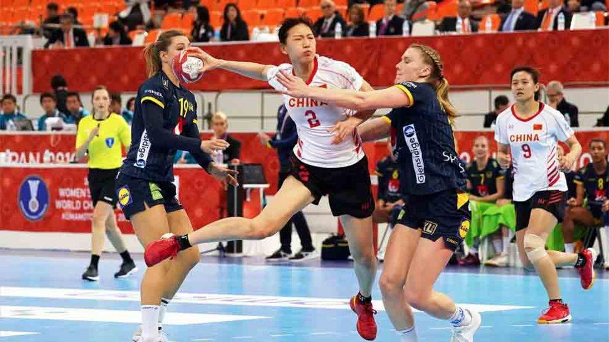 La selección femenina china de balonmano no estará en los Juegos de Tokio