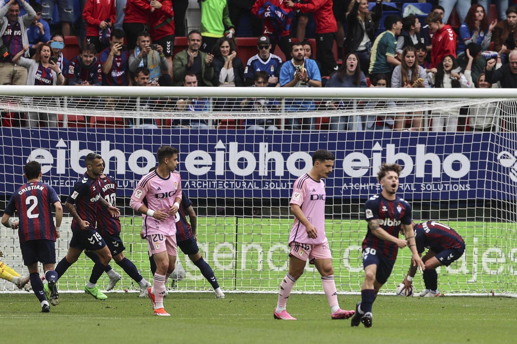 EN IMÁGENES: Así fue el partido entre el Eibar y el Real Oviedo