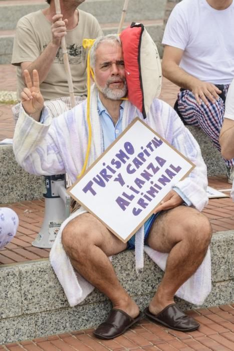 Marcha en contra del alquiler vacacional por el ...